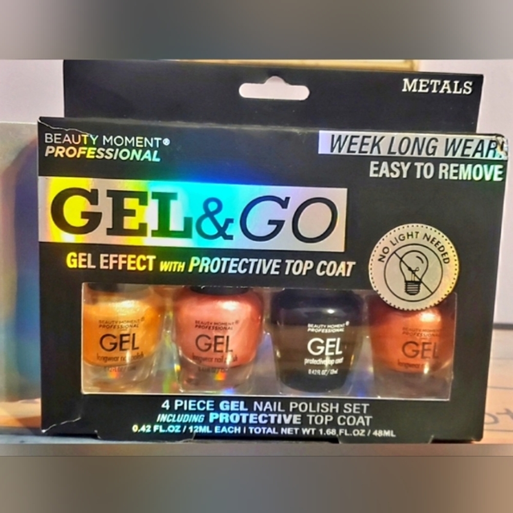 Gel Effect Nail Tools Set Long-Lasting Colors